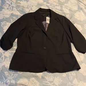 Torrid BLK TRS Blazer